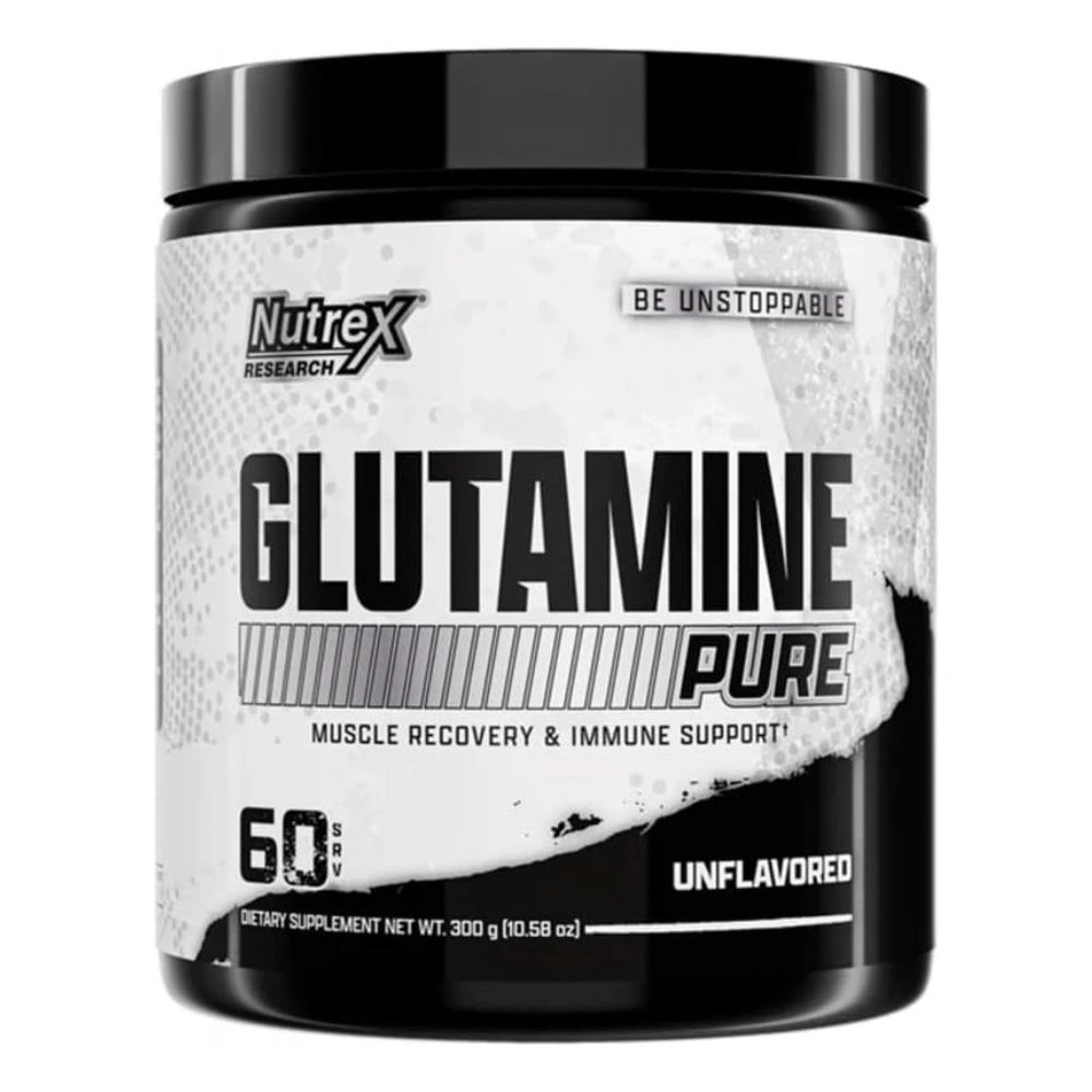 Nutrex Research Glutamine Pure Unflavored 60 Servings – Recovery & Muscle Support