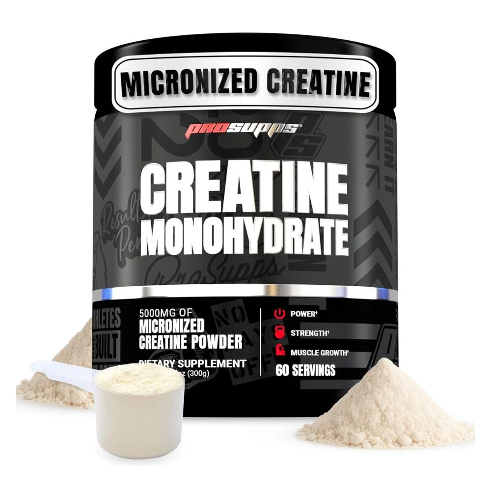 ProSupps Creatine Monohydrate Unflavored 60 Servings – Strength & Performance Support