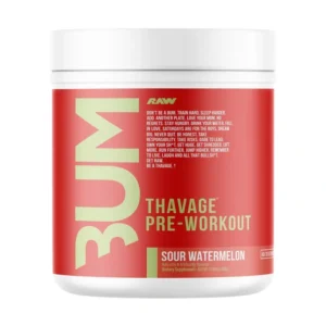 RAW CBUM Thavage Pre-Workout Sour Watermelon