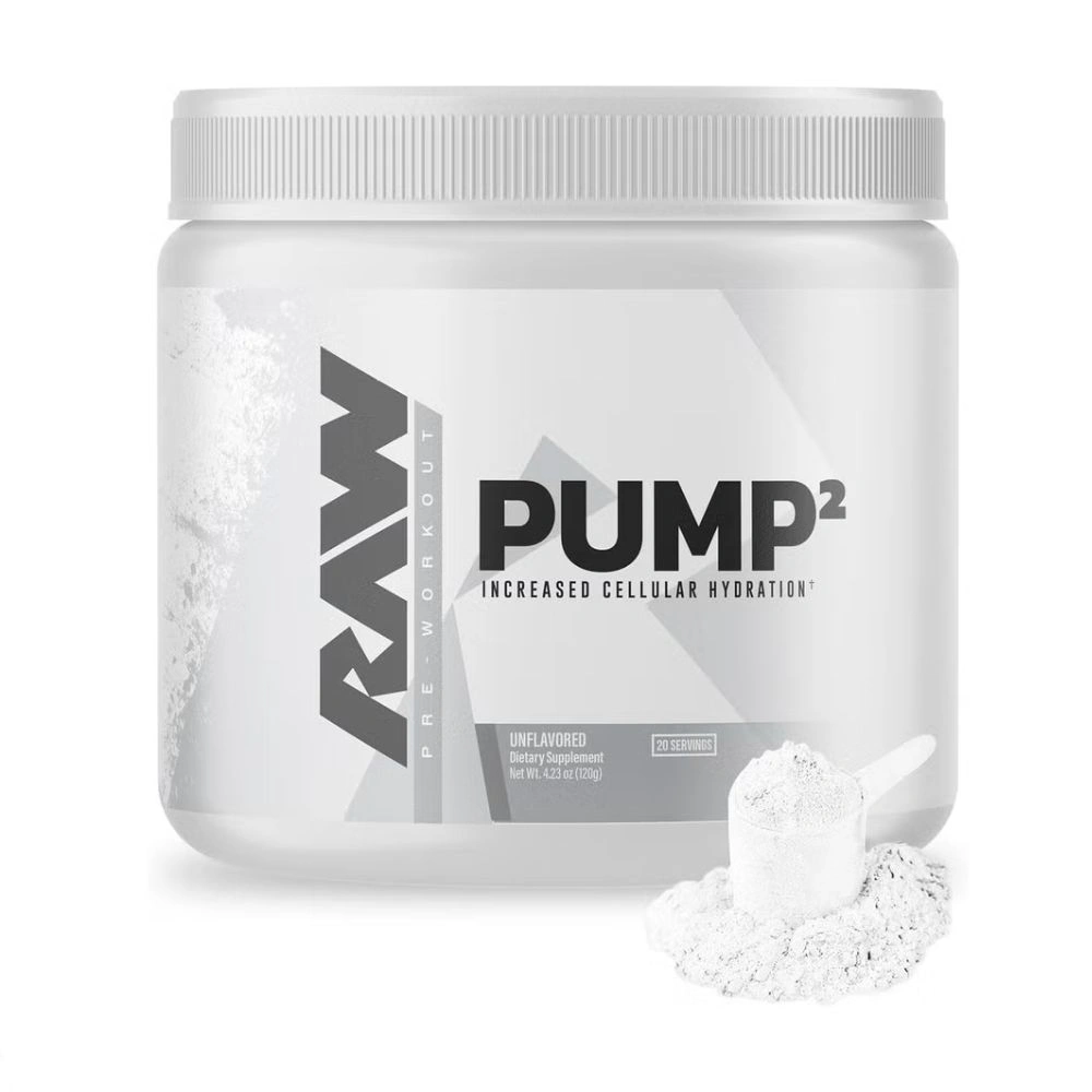 RAW Sports Pump2 Unflavored 20 Servings – Advanced Pump & Hydration Support