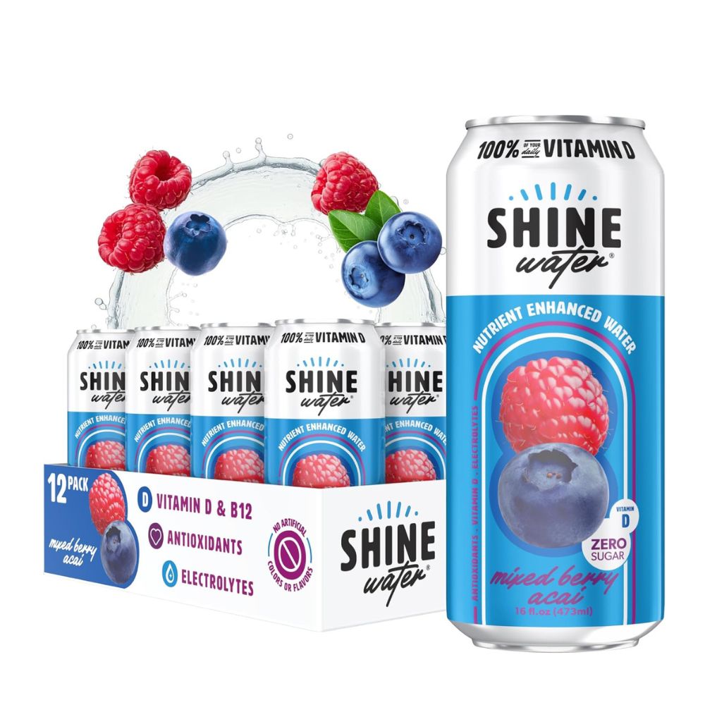 Shine Water 100% Vitamin D Drink Pack of 12 x 473ML - Image 5