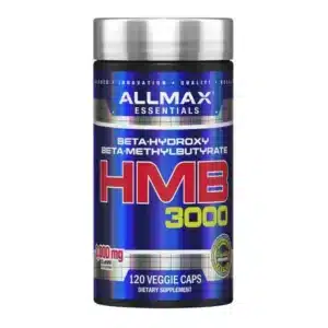 Allmax HMB 3000 120 Veggie Capsules | Muscle Recovery, Strength & Lean Mass Support