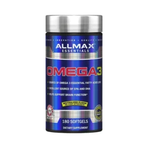 Allmax Essentials Omega 3 Fish Oil 180 Softgels