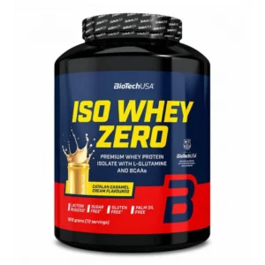 Biotech ISO Whey Zero Catalan Caramel Cream Flavor