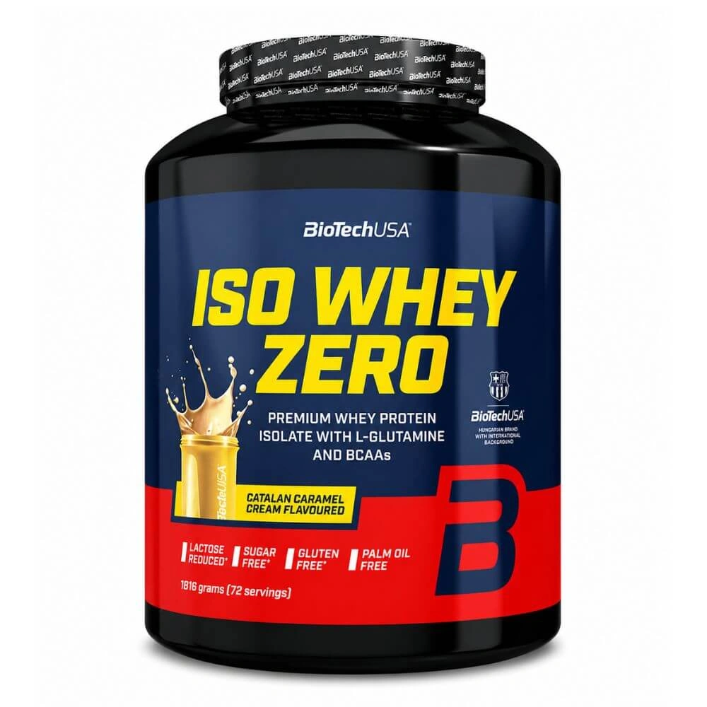 Biotech ISO Whey Zero Catalan Caramel Cream Flavor