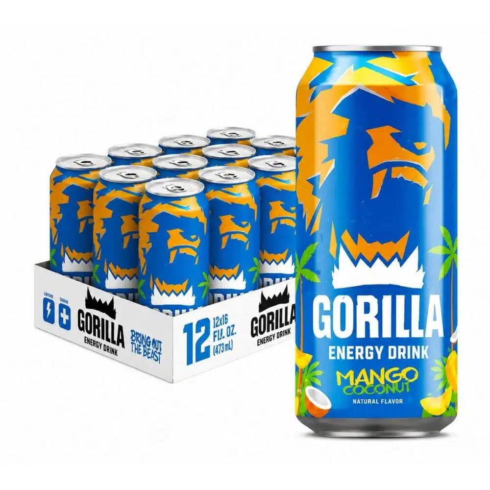 Gorilla Energy Drink Pack of 12 x 500ml