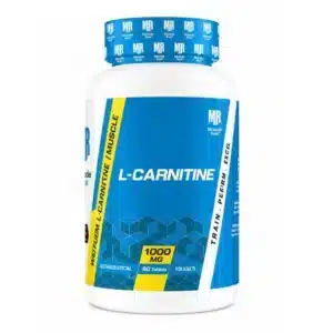Muscle Rulz L-Carnitine 1000mg Tablets – Fat Metabolism & Energy Support Supplement | 60 Tablets