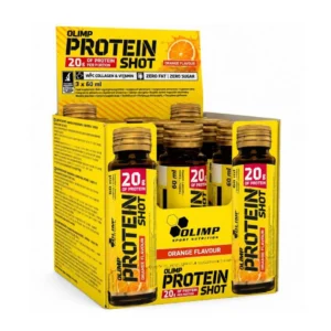 Olimp Protein Shot Orange Flavor 9 x 60ml Ampoules | 20g Protein Per Shot
