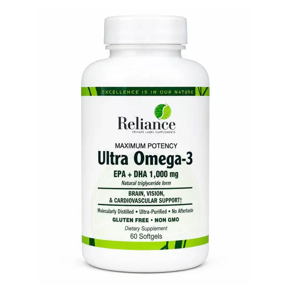 Reliance Ultra Omega-3 1000mg 60 Softgels