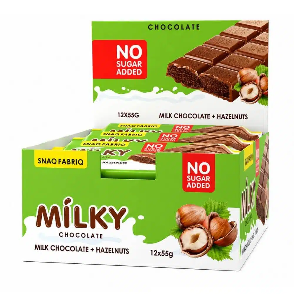 Snaq Fabriq Milky Chocolate with Cashew 55g