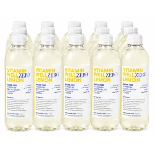 Vitamin Well Zero Lemon Drink 500ml- Vitamin B6, Niacin & Biotin Functional Beverage, (Pack of 12)